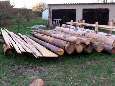 Holzstapel